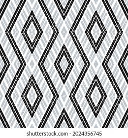 Texture with black and silver gray bands _2_. Seamless vector illustration eps 10.