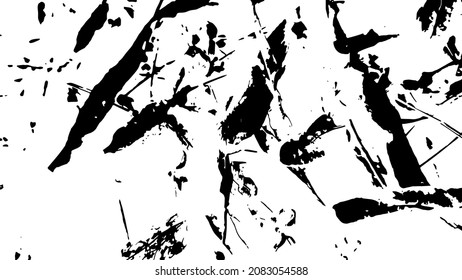 Textura negro y blanco, efecto de superposición de vectores de fondo abstracto