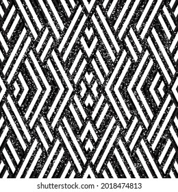 Texture with black and white lines _2_. Seamless vector illustration eps 10.