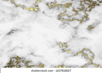 Texture of black and white striped marble. Vector illustration
