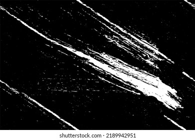 The texture is black and white. Worn surface. Grunge pattern of dust, dirt, scratches, chips