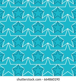 Texture blue decorative background with stars