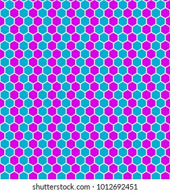 texture blue and fuchsia tile structure