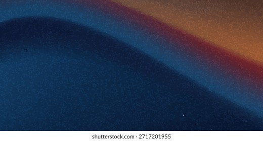 Textura azul naranja rojo granito textura de fondo abstracto vibrante color forma de onda telón de fondo negro ruidoso arte de Anuncio ancho
