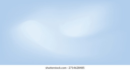 Textur Blauer Studioraum. Heller Limbo-Hintergrund. Abstrakter 3D-Hintergrund für Produktpräsentation. Minimal abstrakt