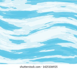 Texture of blue water. Vector illustration