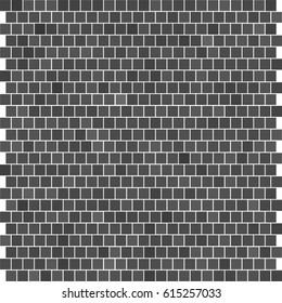 texture of the brickwork. abstract wall. squares different shades. gray background. vector illustration