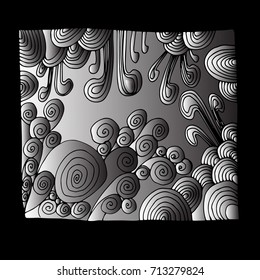 The texture is a bright vector illustration. Vegetable background, painted