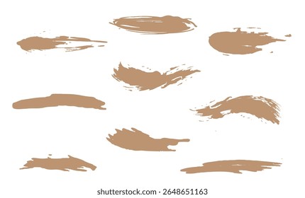 A textura do pincel é bonita. Padrão de onda.
