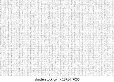 Textur von Einbruch, Leinwand. Vektorillustration, grauer Hintergrund. 