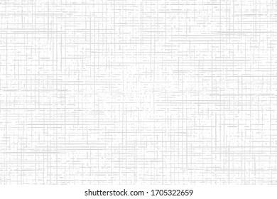 Textur von Einbruch, Leinwand. Vektorillustration, grauer Hintergrund. 