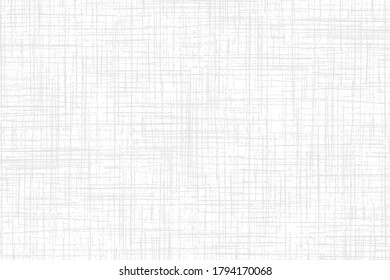 Texture of burlap, canvas. Vector background in shades of gray. 