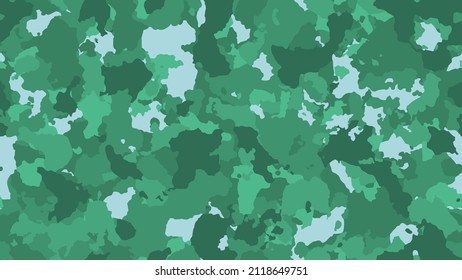 Fondo de árbol de textura. Camuflaje militar moderno. Patrón militar sin costuras para la ropa. Concepto de hipster verde. Caqui multicolor para tela. Ilustración vectorial. 