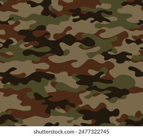 
texture camouflage army seamless pattern, military uniform, forest pattern