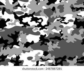 
texture camouflage gray pattern, repeat background, classic print