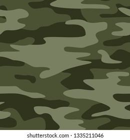 Texture camouflage seamless pattern. Abstract modern camo military background for army an hunting. Vector texture.
