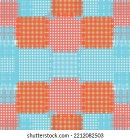 Texture in camouflage style. Abstract grunge square geometric shapes. 