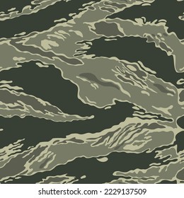Texture camouflage vector seamless pattern, military background, urban modern print.