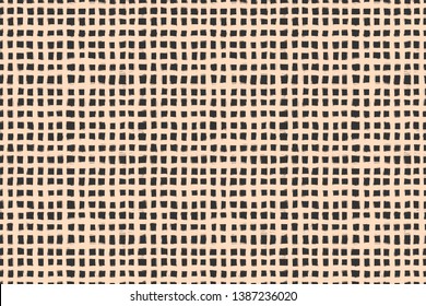 Texture of canvas. Seamless pattern. Sackcloth or burlap texture background