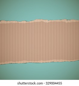 Texture of cardboard. Retro background. Stock vector illustration.