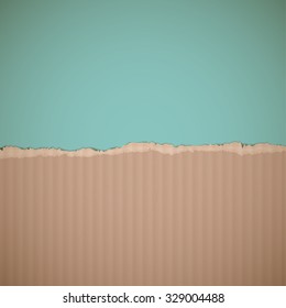 Texture of cardboard. Retro background. Stock vector illustration.