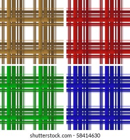 The texture in the cell in 4 colors. Seamless