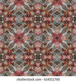 Texture for certificate or diploma, currency and money design. Single-leaf woodcut, xylography, printmaking. Seamless abstract color engraving pattern.Vector Illustration