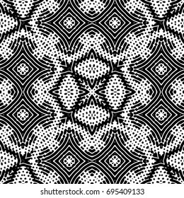 Texture for certificate or diploma, currency and money design. Single-leaf woodcut, xylography, printmaking. Seamless abstract color engraving pattern.Vector Illustration
