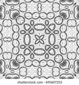 Texture for certificate or diploma, currency and money design. Single-leaf woodcut, xylography, printmaking. Seamless abstract color engraving pattern.Vector Illustration