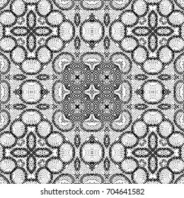 Texture for certificate or diploma, currency and money design. Single-leaf woodcut, xylography, printmaking. Seamless abstract color engraving pattern.Vector Illustration