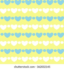 Texture of chain from hearts