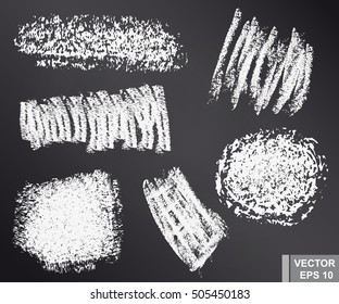 The texture of chalk. Blackboard. White. For your design.
