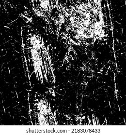 The texture is chaotic monochrome of black spots on a white background