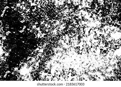 La textura es caótica monocroma de manchas negras sobre un fondo blanco