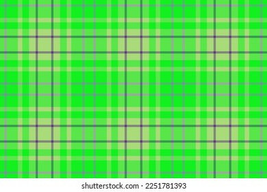 Texture check plaid. Vector seamless tartan. Background textile fabric pattern in bright and pastel colors.