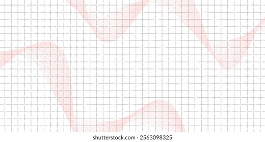 texture checkered sheet of white paper background.