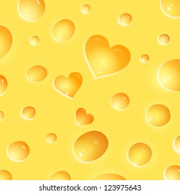 texture of the cheese.vector