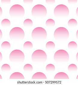 Texture of circles on a white background