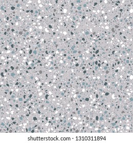 The texture of the classic Italian type of floor in the Venetian style consists of natural stone.