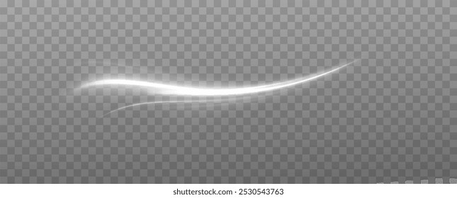 Texture of cold winter wind. Festive vector blizzard.Wind effect.Speed.	