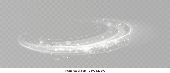 Texture of cold winter wind. Holiday vector snowstorm. Christmas cold snowstorm effect. Light effect for advertising	