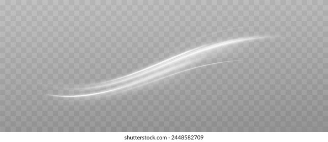 Texture of cold winter wind. Holiday vector snowstorm. Christmas cold snowstorm effect.Light effect.