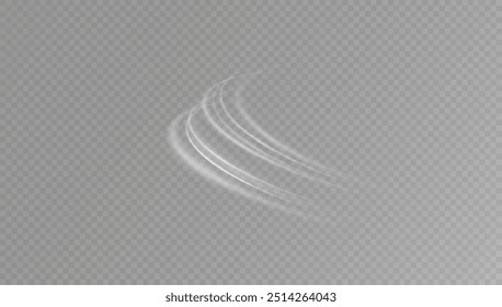 Texture of cold winter wind. Holiday vector snowstorm. Christmas cold snowstorm effect.Light effect.