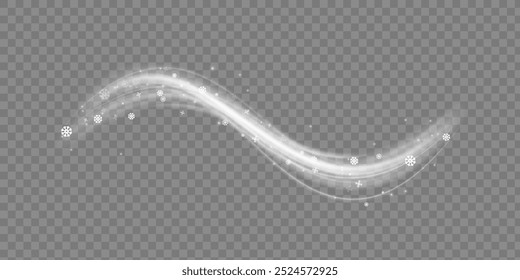 Textura del frío viento invernal. Tormenta de nieve en el Vector Festiva. Navidades efecto de tormenta de nieve fría. Efecto de luz.