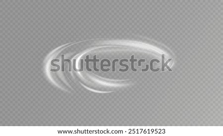 Texture of cold winter wind. Holiday vector snowstorm. Christmas cold snowstorm effect.Light effect.
