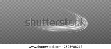 Texture of cold winter wind. Holiday vector snowstorm. Christmas cold snowstorm effect.Light effect.	