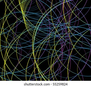 Texture of color linear