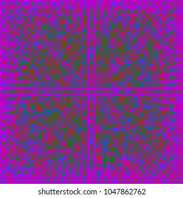 Texture with colored circle pattern for background.
