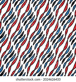 Texture with colored oblique ellipses. Seamless vector illustration eps 10.