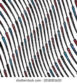 Texture with colored oblique needles. Seamless vector illustration eps 10.